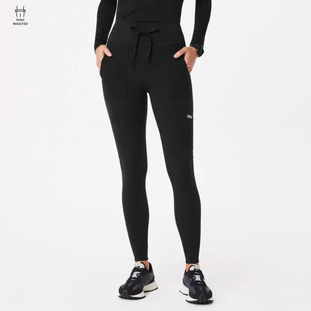 High Waisted Seville ScrubLegging™ - Black
